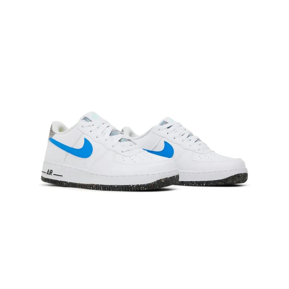 NEW Nike Air Force 1LV8 GS White/Light Photo Blue w/box Woman Size 8. Girls 6.5Y